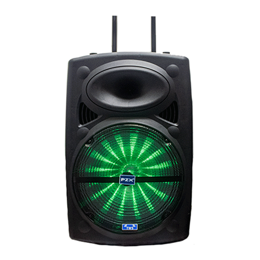 PZX ND-15 Bluetooth Φορητό ηχείο - Wireless Portable Speaker 15'' - Χρώμα: Μαύρο