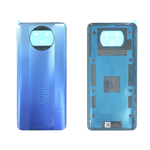Picture of Original Back Cover for Xiaomi Poco X3 Pro 55050000UY6D - Colour: Blue