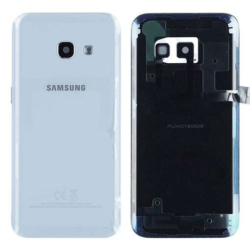 Γνήσιο Πίσω Καπάκι με Τζαμάκι Κάμερας για Samsung Galaxy A3 2017 A320F GH82-13636C - Χρώμα: Μπλε