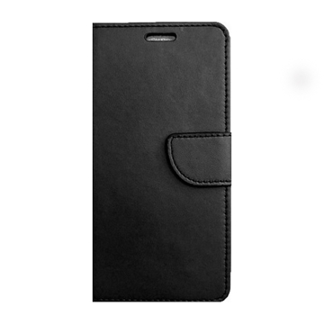 Picture of Leather Book Case with Clip For Xiaomi M2006 Redmi 9A/9AT Color: Black