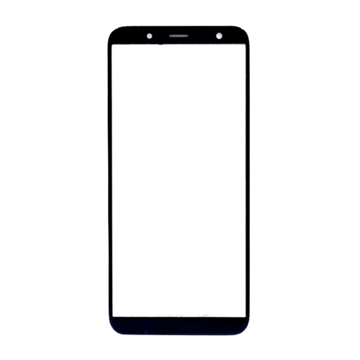 Τζαμάκι οθόνης Lens για Samsung J415F/J610F Galaxy J4 Plus/J6 Plus  -Χρώμα: Μαύρο