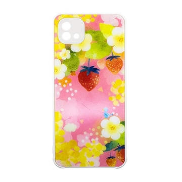 Picture of Silicone Back Cover For Realme C11 2021  - Color: Pink With Strawberries