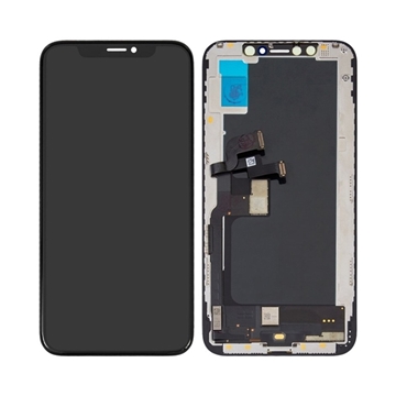 Picture of Original LCD Complete with Frame for iPhone Xs - Color: Black