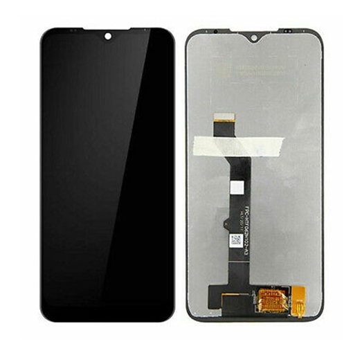 OEM Οθόνη LCD με Μηχανισμό Αφής για Motorola  Moto G8 Power Lite - Χρώμα: Μαύρο