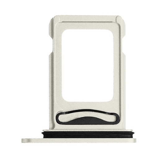 Υποδοχή Κάρτας Single SIM Tray για Apple iPhone 13 - Χρώμα: Λευκό
