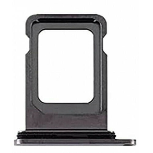 Υποδοχή Κάρτας Single SIM Tray για Apple iPhone 13 Pro / 13 Pro Max - Χρώμα: Μαύρο