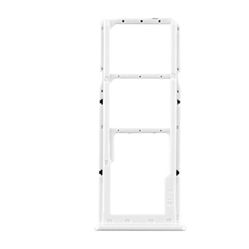Picture of Dual SIM and SD (SIM Tray Card Holder) For Samsung Galaxy A21S A217F - Color: White