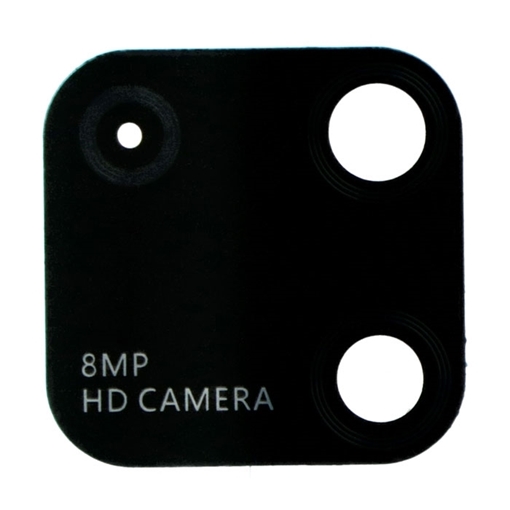 Τζαμάκι κάμερας (camera lens) για Huawei Y5P - Χρώμα: Μαύρο