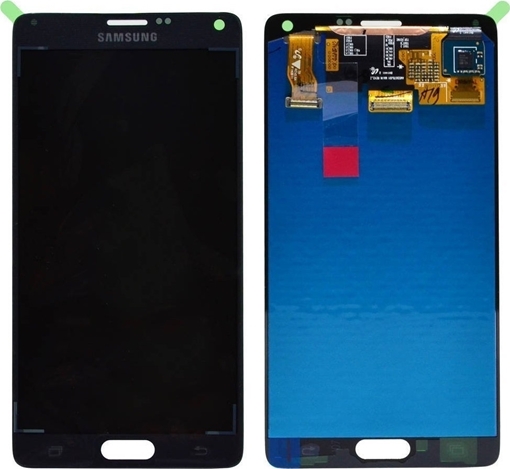 SUPER AMOLED Οθόνη LCD με Μηχανισμό Αφής για Samsung Galaxy Note 4 N910/N916 - Χρώμα: Μαύρο