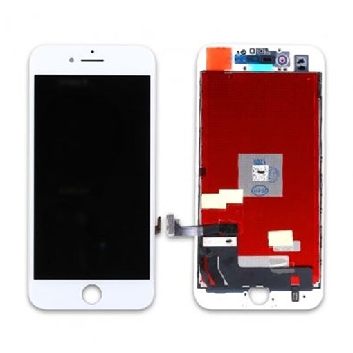 Refurbished Οθόνη LCD με Μηχανισμό Αφής για iPhone 8 Plus - Χρώμα: Λευκό