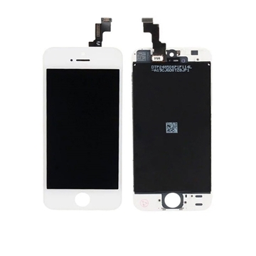 Εικόνα της Οθόνη LCD με Μηχανισμό Αφής για iPhone 5S (AAA)  - Χρώμα: Λευκό