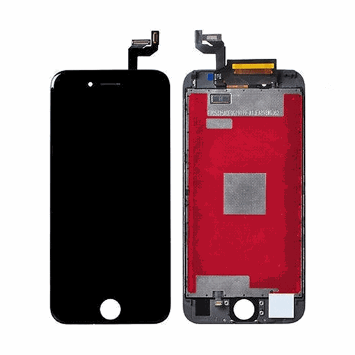 Grade AAA Οθόνη LCD με Μηχανισμό Αφής για iPhone 6 - Χρώμα: Μαύρο