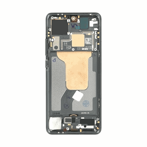 Picture of Display Unit with Frame for Xiaomi Mi 12 56000300L300 (Service Pack) - Color: Black