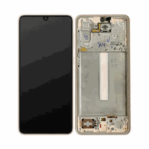 Picture of Display Unit with Frame and Touch Mechanism for Samsung Galaxy A33 5G 2022 (A336G) GH82-82143D - Color: Peach