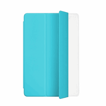 Picture of  Slim Smart Tri-Fold Cover For Samsung Galaxy Tab A7 Lite T220 - Color: Sky Blue