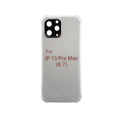 Εικόνα της Θήκη Πλάτης Σιλικόνης Anti Shock 1.5mm για iphone 13 Pro Max  - Χρώμα: Διαφανές