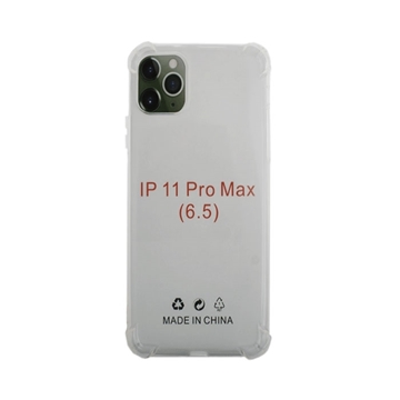 Εικόνα της Θήκη Πλάτης Σιλικόνης Anti Shock 1.5mm για iphone 11 Pro Max  - Χρώμα: Διαφανές
