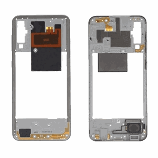 Γνήσιο Μεσαίο Πλαίσιο Middle Frame για Samsung Galaxy Α50 A505F GH97-23209Β - Χρώμα: Λευκό