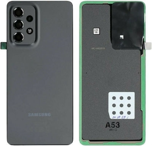 Γνήσιο Πίσω Καπάκι για Samsung Galaxy A53 5G A536B(Service Pack) GH82-28017A - Χρώμα: Μαύρο