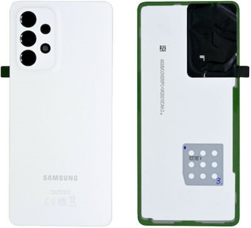 Γνήσιο Πίσω Καπάκι για Samsung Galaxy A53 A536B (Service Pack) GH82-28017B - Χρώμα: Λευκό
