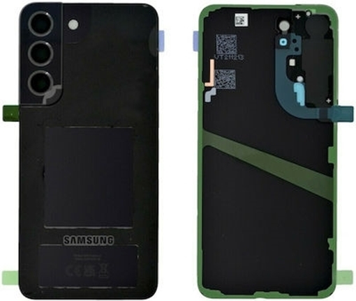 Picture of Original Back Cover for Samsung Galaxy S22 (Service Pack) GH82-27434A - Color: Black