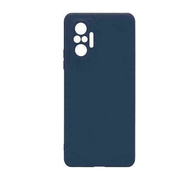 Picture of Silicone Case For Xiaomi Redmi Note 10 Pro - Color : Dark Blue
