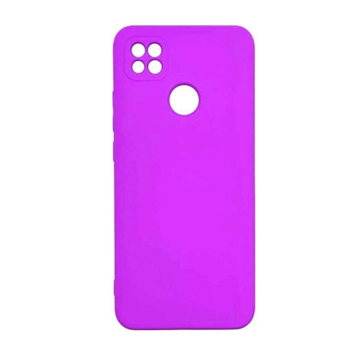 Θήκη Πλάτης Σιλικόνης Soft HQ για Xiaomi Redmi 9C - Χρώμα : Μωβ