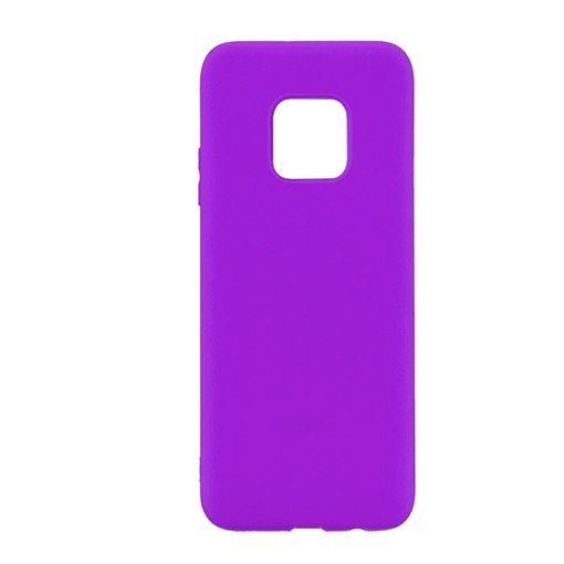 Picture of Silicone Case For Xiaomi Redmi Note 9 Pro - Color : Purple