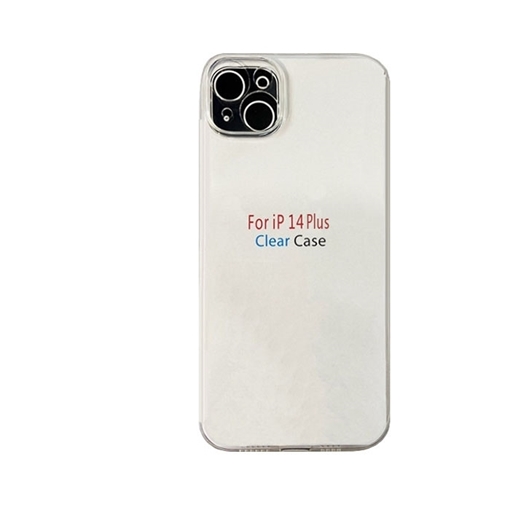 Θήκη Πλάτης Σιλικόνης για Iphone 14 Plus - Χρώμα: Διάφανο