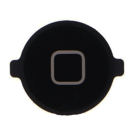 Κεντρικό Κουμπί / Home Button για iPod 4  - Χρώμα: Μαύρο