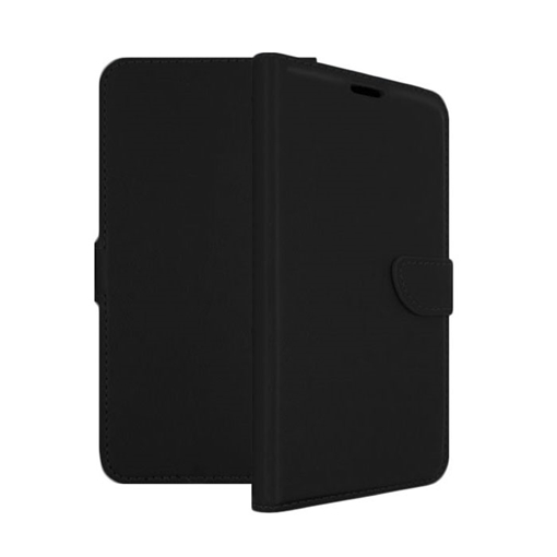Picture of Leather Book Case with Clip For Samsung X Cover 4- Color: Black