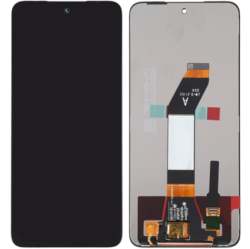 OEM Οθόνη Lcd με Μηχανισμό Αφής για Xiaomi Redmi 10 / 10 2022 / 10 Prime / 10 Prime 2022 Χρώμα: Μαύρο