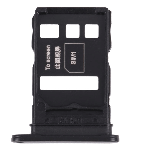 Υποδοχή Κάρτας SIM Tray για Huawei HONOR 50 - Χρώμα: Μαύρο