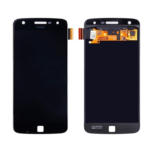 SUPER AMOLED Οθόνη LCD με Μηχανισμό Αφής Assembly για Motorola Moto Z Play XT1635 - Χρώμα: Μαύρο