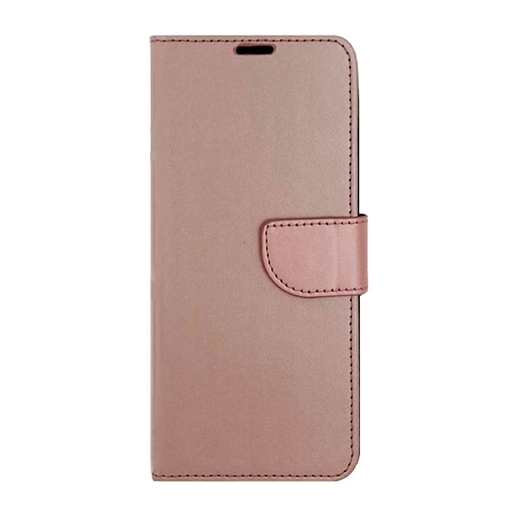 Θήκη Βιβλίο / Leather Book Case with Clip για Huawei Honor 50 Lite /Nova 8i - Χρώμα : Χρυσό Ροζ