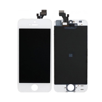 Εικόνα της Οθόνη LCD με Μηχανισμό Αφής για iPhone 5 - Χρώμα: Λευκό