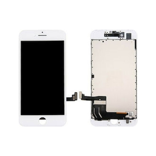 Οθόνη LCD με Μηχανισμό Αφής για iPhone 7   Χρώμα: Λευκό