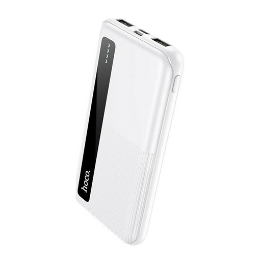 Power Bank Hoco J75 Tresor 10000mAh με 2 Θύρες USB-A - Χρώμα: Λευκό
