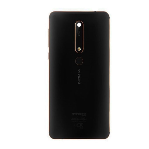 Πίσω Καπάκι Back Cover για Nokia 6.1 TA-1043 - Χρώμα: Μαύρο