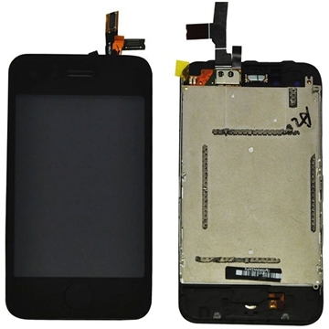 Εικόνα της Οθόνη LCD με Μηχανισμό Αφής Assembly για Apple iPhone 3GS - Χρώμα: Μαύρο
