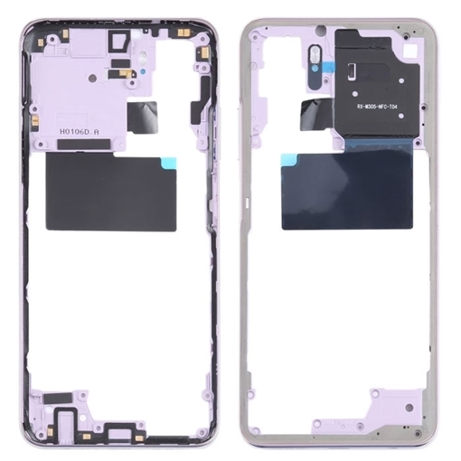 Μεσαίο Πλαίσιο/Middle Frame για Xiaomi Redmi Note 10S NFC - Χρώμα: Άσπρο
