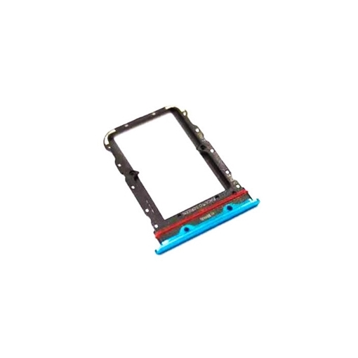 Υποδοχή κάρτας Dual SIM Tray για Xiaomi Mi Note 10 / Note 10 Pro  - Χρώμα: Μπλε
