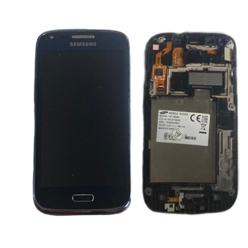 Οθόνη LCD Samsung Galaxy Core I8260 με frame - Χρώμα: Μπλε