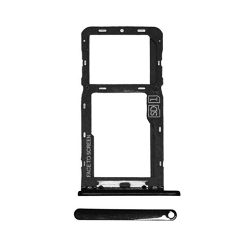 Picture of  SIM Tray For Motorola Moto G7 Play/ G7 OPTIMUS - Color: Black