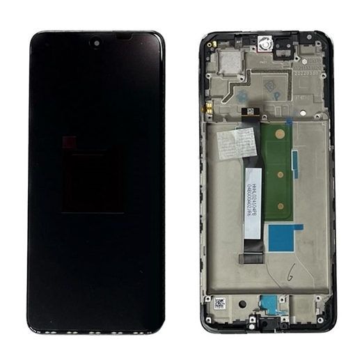 Γνήσια Οθόνη LCD με Μηχανισμό Αφής και Πλαίσιο για Xiaomi Poco X4 GT 5G (2022) 5600010L1600 - Χρώμα: Μαύρο