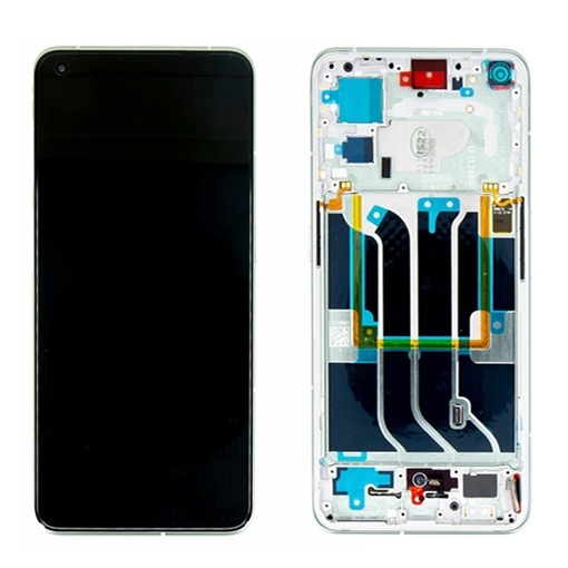 Picture of Original LCD Display With Touch Mechanism and Frame for Realme GT2 Pro (Service Pack) 4909408 - Color: Green