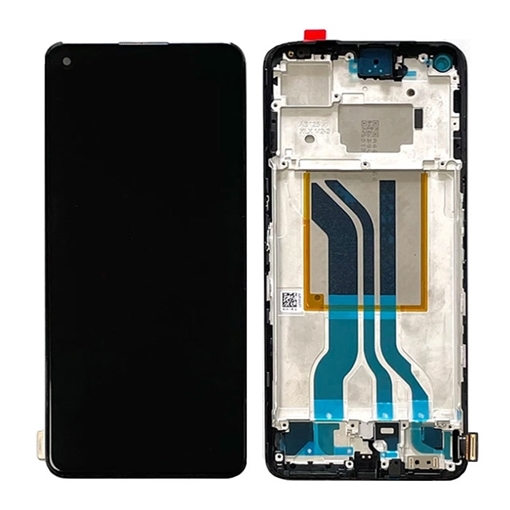 Picture of Original LCD Display With Touch Mechanism and Frame for Realme GT Neo 2 (Service Pack) 4908662 - Color: Black