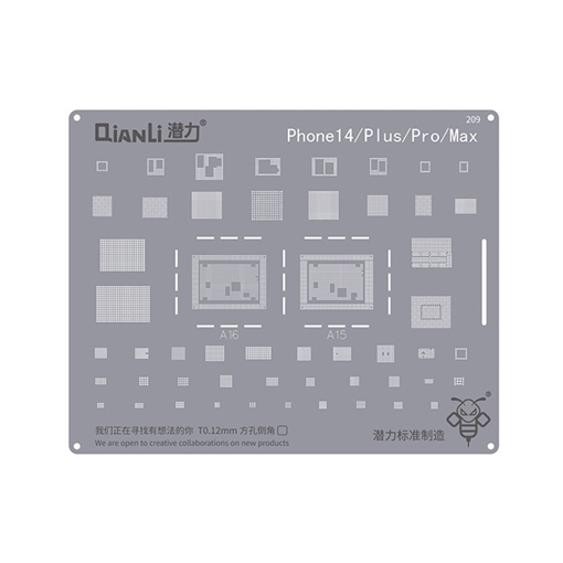 Qianli QS209 Stencil για Phone 14 / Plus / Pro / Max