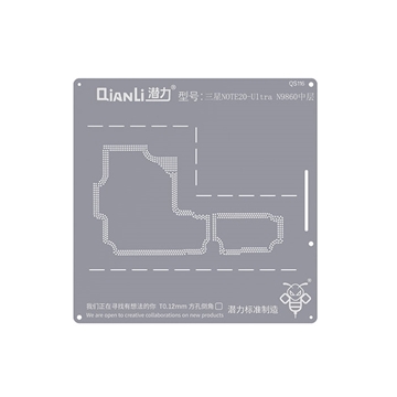 Εικόνα της Qianli QS116 Stencil για Samsung Galaxy Note 20 Ultra N9860