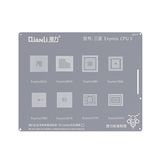 Qianli QS24 Stencil για Samsung Exynos CPU 3
